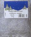 Weiße Fasern mit Hologramm-Effekt. 