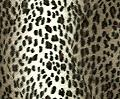 Kurzhaarfell Leopard grau/schwarz