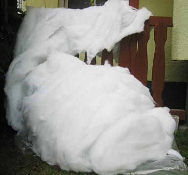 Kunstschnee, Schneeimitat, Dekoschnee