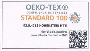 Oeko-Tex Standard 100 Nummer 93.0.4233