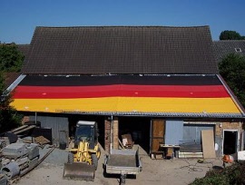 deutschlandfahnedach