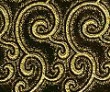 Pannesamt mit Ranken Metallic