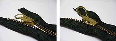 Reißverschluß-Schieber, Reißverschluß-Schieber,