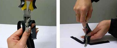 Reißverschluß-Schieber, Reißverschluß-Schieber,