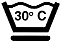 Waschbar 30 °C