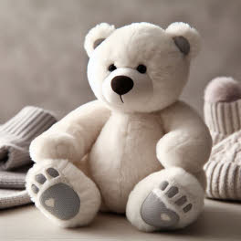 Kuscheltier Eisbär