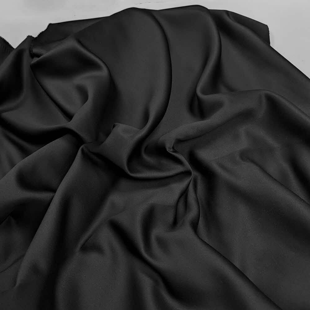 Verdunkelungsstoff für Gardinen schwarz ca. 145/150 cm breit 100 % Polyester