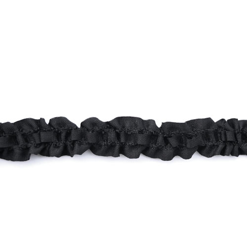 Gardinenkräuselband in schwarz