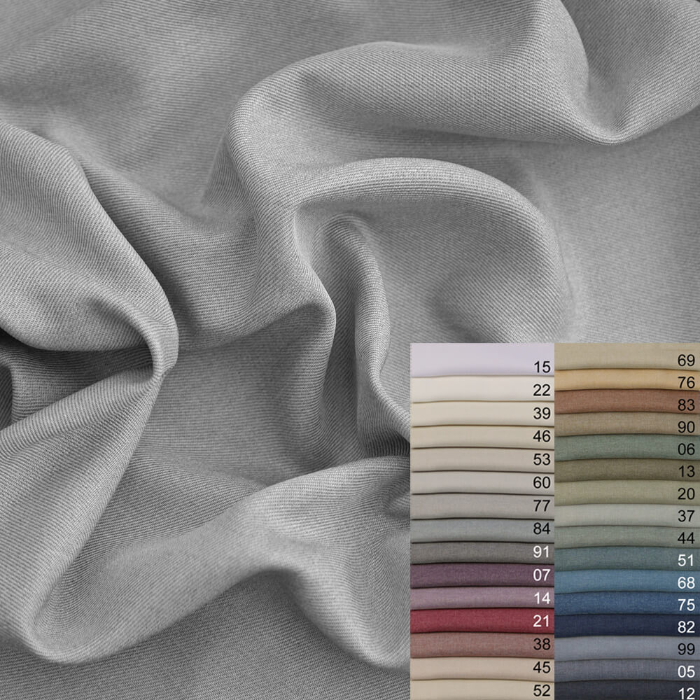 Cascade Gardinen und Dekostoff schwerr entflammbar aus 51 % recyceltem Polyester