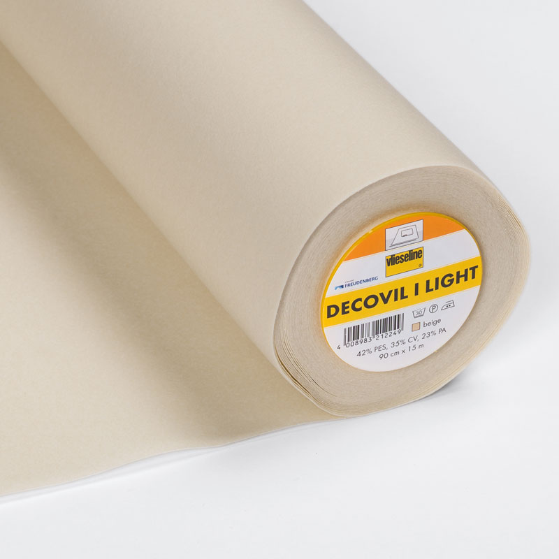 Einlage fixierbar Decovil I light beige 90 cm breit