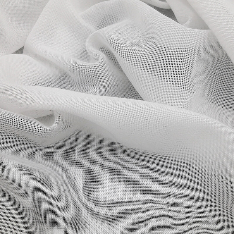 Gardinen-Stores weiß 3700, 300 cm Höhe Trevira CS flammenhemmend DIN4102B1 mit Bleiband