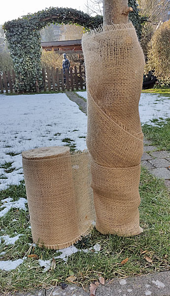 Juteband, Jutewickelstreifen in 25 cm Breite