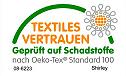 Geprüft auf Schadstoffe nach OEKO-TEX® Standard 100