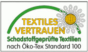 Geprüft auf Schadstoffe nach OEKO-TEX® Standard 100