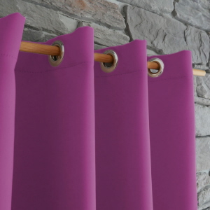 Dekobeispiel mit Ösen. Farbe rose pink 15 (Deko nicht enthalten)