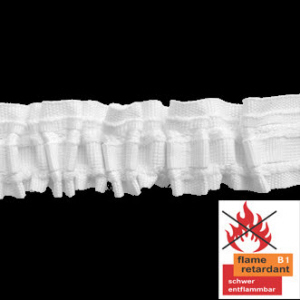 Gardinen Kräuselband Universalband schwer entflammbar DIN4102B1