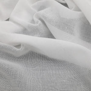 Gardinen-Stores weiß 3700, 300 cm Höhe Trevira CS flammenhemmend DIN4102B1 mit Bleiband