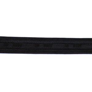 Gardinenkräuselband in schwarz