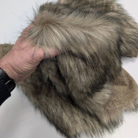 Langhaarfell, weicher Plüsch. Für Kostüme, Tiere, Mittelalter, Karneval