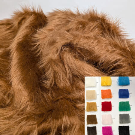 Langhaarfell verschiedene Farben