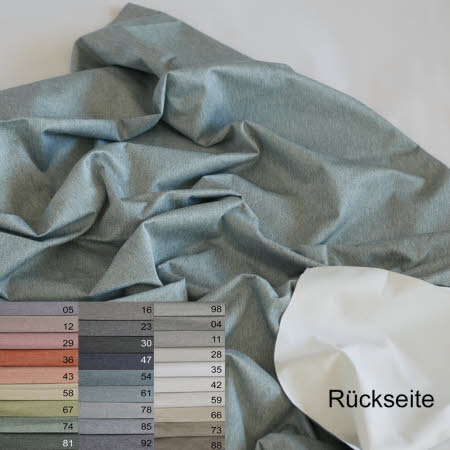 Verdunkelungsstoff meliert beschichtet, Polyester FR, schwer entflammbar ca. 138 cm breit