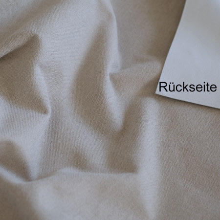 Vorderseite melierte rustikale Optik, Rückseite immer hellgrau