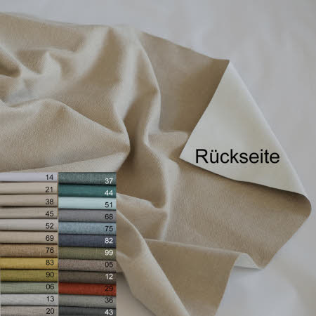 Verdunkelungsstoff Thermostoff Polyester FR, grobe Struktur meliert schwer entflammbar ca. 145 cm breit
