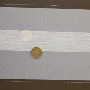 Feiner Stores mit 3 cm breitem Streifen schwer entflammbar nach DIN4102B1